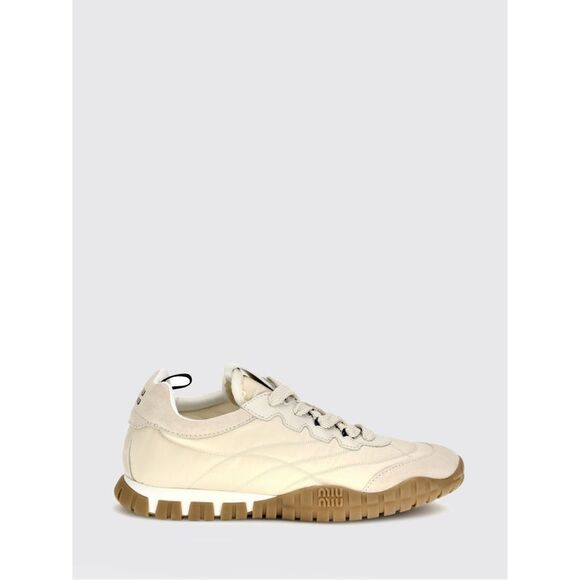MIU MIU Shoes - Miu Miu Sneakers Woman Ivory